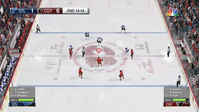 NHL 18 PS4. REGULAR SEASON 2017-2018: St. Louis BLUES VS Calgary FLAMES. 12.20.2017. (NBCSN) ! смотреть онлайн
