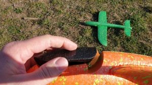 ✈ Пенопластовый самолет Летающий планер самолет пена игрушка 48 Hand Throw Flying Glider Plane Foam