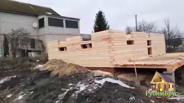 Дом из профилированного бруса Д131 смотреть онлайн