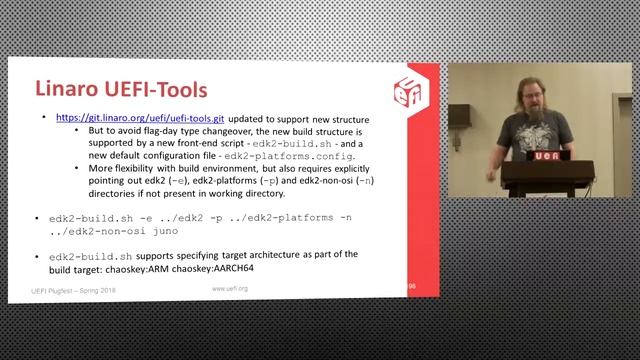 Embedded Development Kit 2 EDK2 Platforms Overview - Leif Lindholm (Linaro) смотреть онлайн
