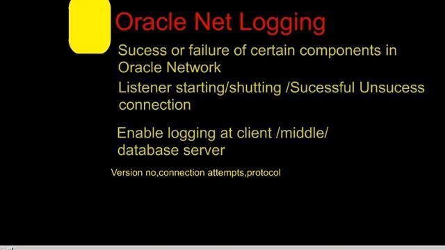 Journey to oracle networking 5a/5 logging and tracing смотреть онлайн