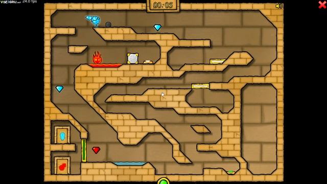 Игра Огонь и Вода 2 Светлый Храм #огоньивода #игравдвоем #игра смотреть онлайн