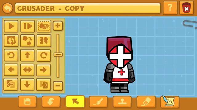 Scribblenauts Unlimited 169 Castle Crashers Knights in Object Editor смотреть онлайн
