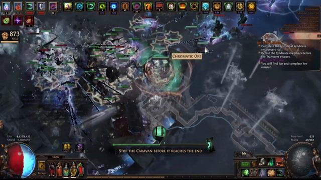 Path of Exile Delirium: Scinteel Synthete Spectres/Arakaali's Fang BUILD - SHRED End Game!! смотреть онлайн