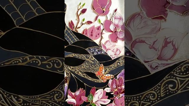 Витражная роспись Пантера смотреть онлайн