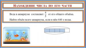 Основные задачи на дроби. Математика. 6 класс.