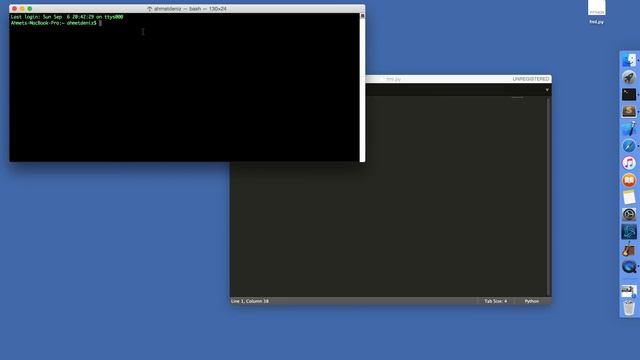 how to run python with macbook смотреть онлайн