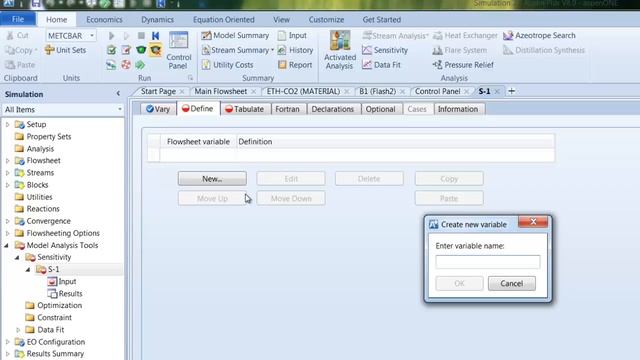 Aspen Plus V8.0 Tutorial - Sensitivity Analysis смотреть онлайн