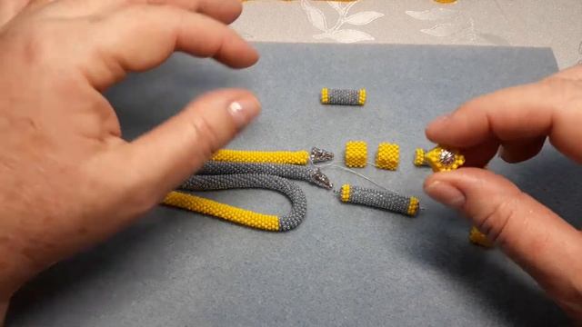 Лариаты из бисера и бусин смотреть онлайн