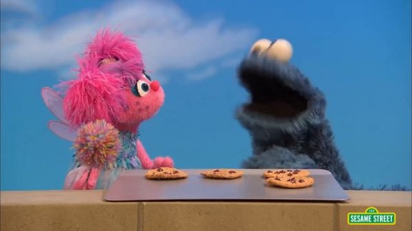 Sesame Street: Abby and Cookie Monster Subtract (Eat) Cookies