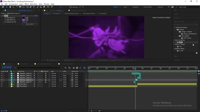 One Frame Glitch Transition After Effect Tutorial смотреть онлайн