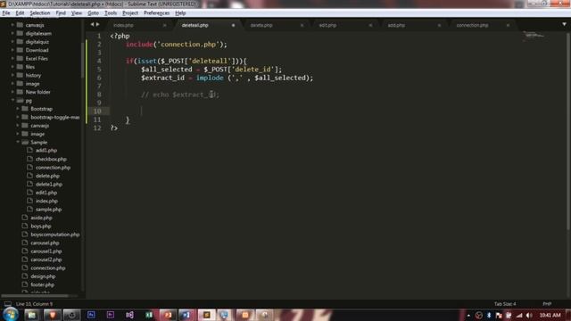 ADD, EDIT, UPDATE AND DELETE using PHP, MySQL and Java Script Part 6 Delete All Selected смотреть онлайн