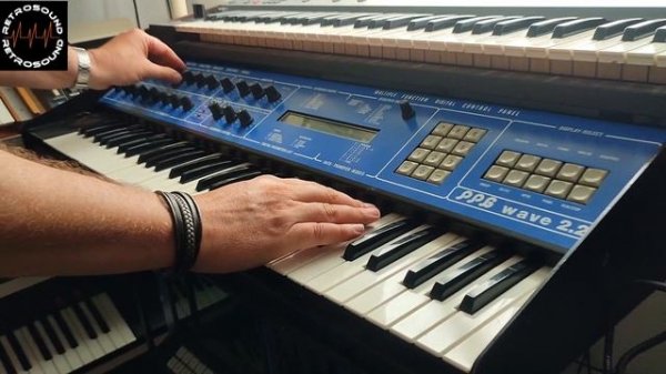 PPG wave 2.2 Wavetable Synthesizer (1982) The Pure Sound (no fx)