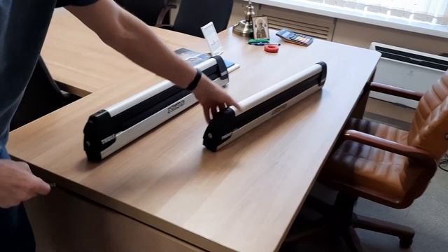 Крепление для горных лыж и сноуборда THULE Xtender. Все работает. смотреть онлайн