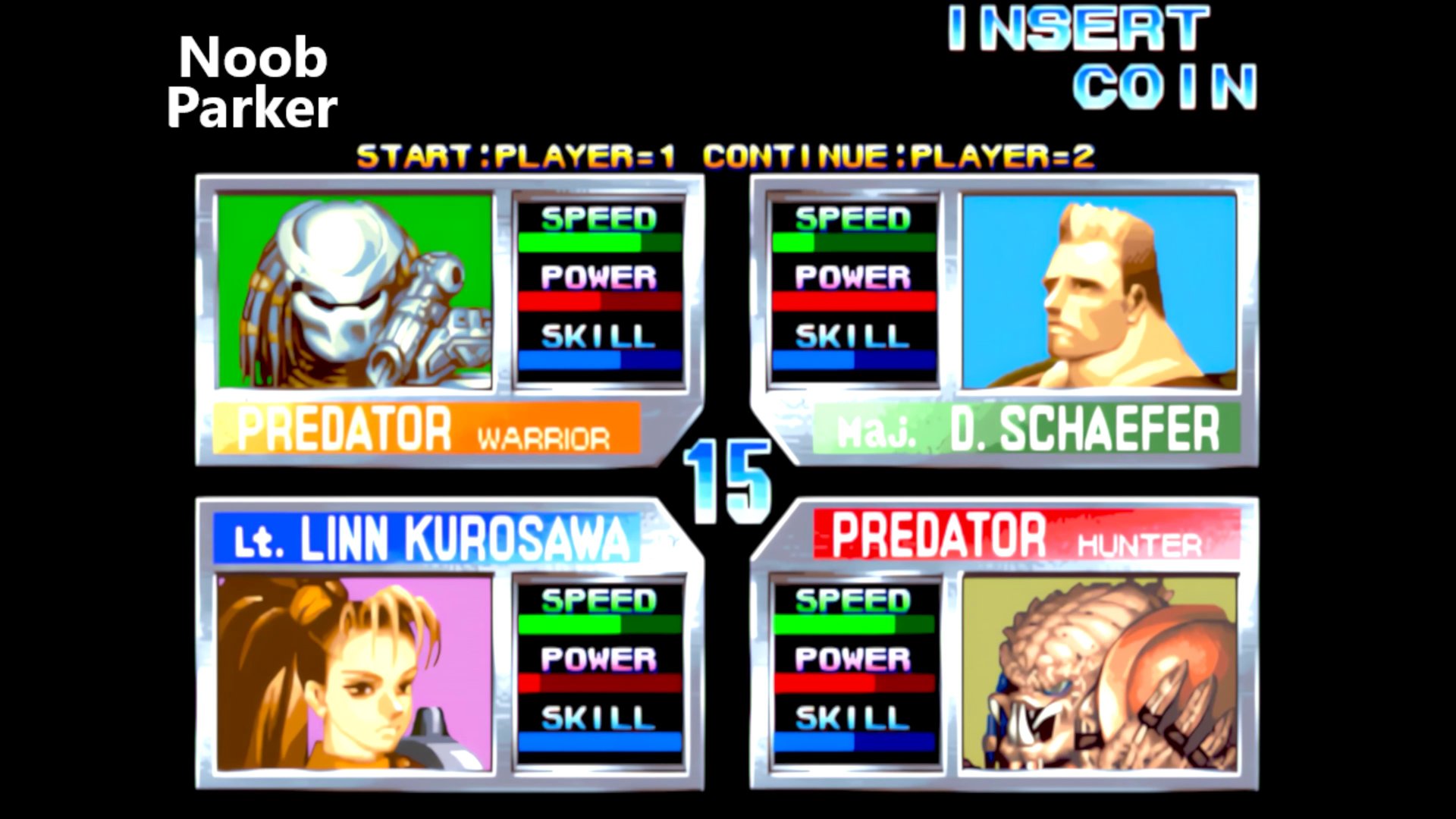 Alien Vs. Predator - Predator Warrior аркада