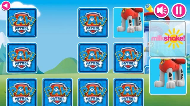 Paw Patrol//Memory Puzzle Game смотреть онлайн