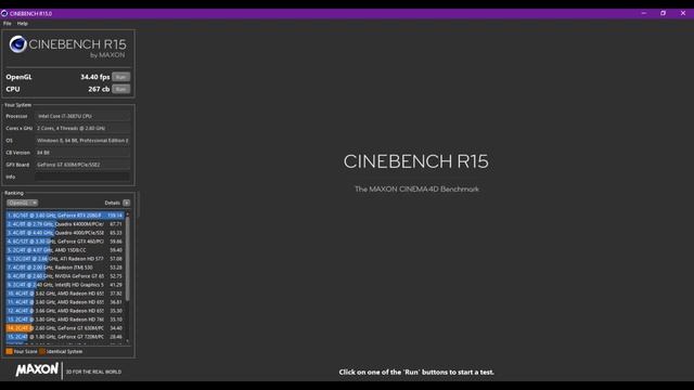 Core i7 3687U + GeForce GT 630M = BENCHMARKS смотреть онлайн