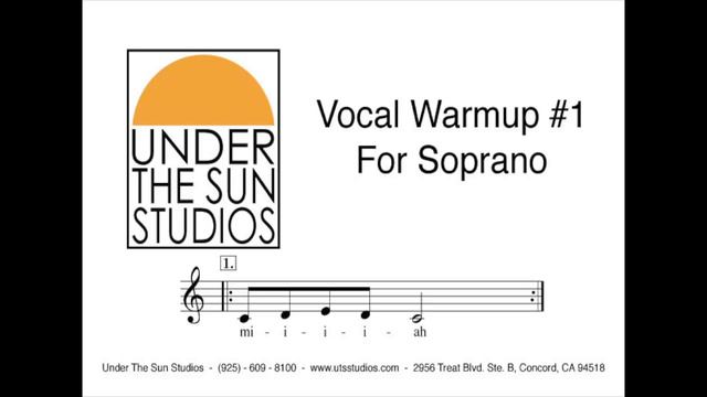 Vocal Warmup #1 for Soprano смотреть онлайн