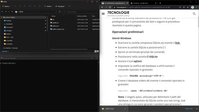 SQLite: introduzione смотреть онлайн