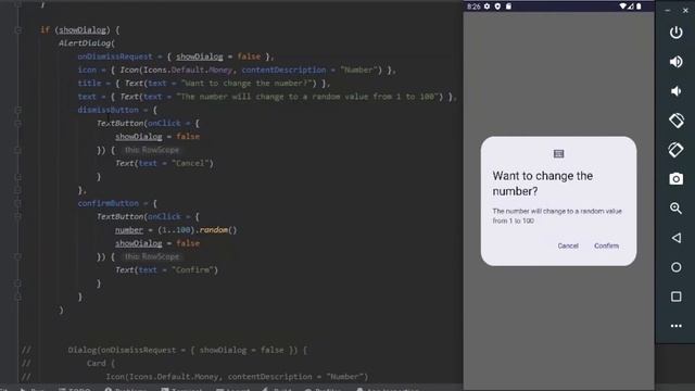 AlertDialog and Dialog - Jetpack Compose смотреть онлайн