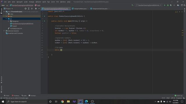 Java - Number Guessing Game (With hints) смотреть онлайн