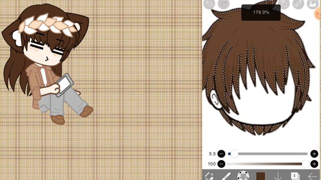 Туториал по легкой обработке фолос|Gacha Tutorial|Gacha Club/ Gacha Life смотреть онлайн