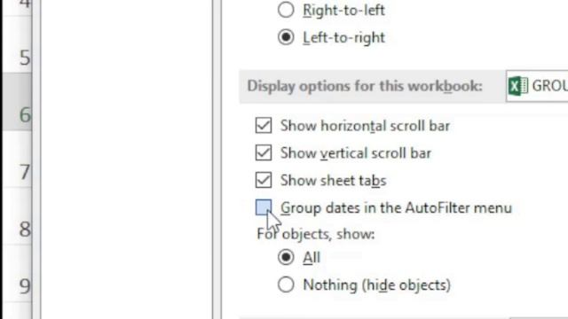 DATE GROUP IN EXCEL | group date in autofilter menu excel | ADVANCE setting |filter excel смотреть онлайн