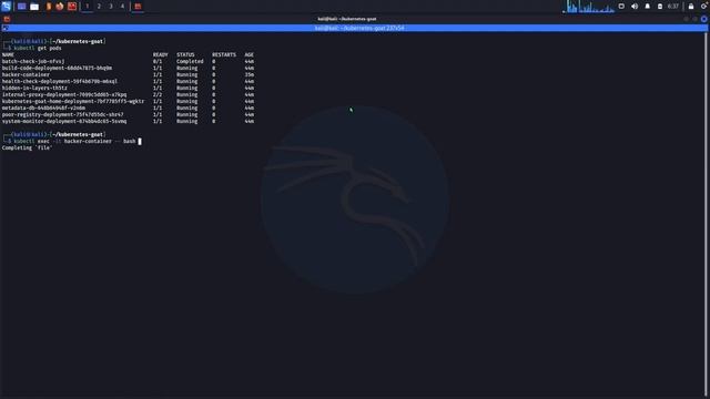 Kubernetes Goat - Kubernetes namespaces bypass смотреть онлайн