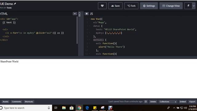 Using Vue and SharePoint Part 1 смотреть онлайн
