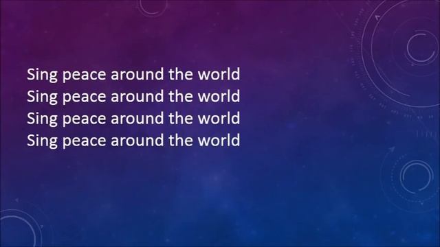 Light a Candle for Peace with lyrics смотреть онлайн