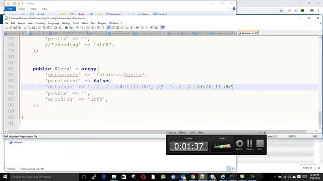 cakephp error a database connection using mysql was missing or unable to connect смотреть онлайн