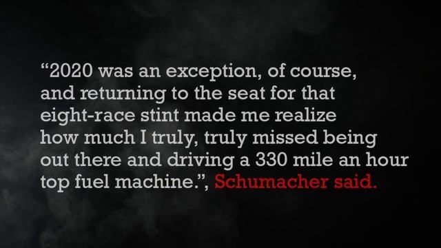 Tony Schumacher Returns to NHRA Top Fuel in 2022 смотреть онлайн