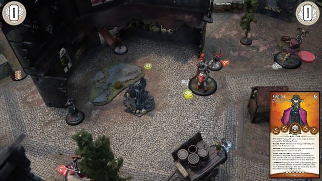 Malifaux Battle Report [Outcasts vs. Ten Thunders] смотреть онлайн