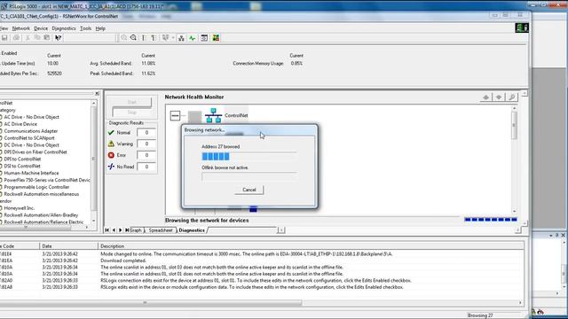 How to fix ControlNet I/O errors in RSlogix5000 - RA IA workstation смотреть онлайн