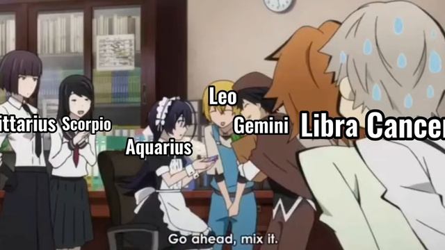 Bungou stray dog characters as zodiac signs смотреть онлайн