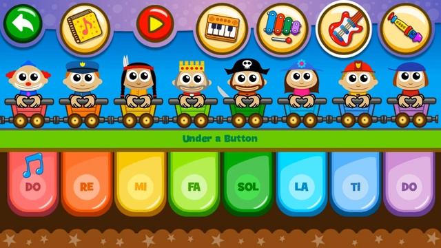 Musical Game For Kids And Vehicle Sounds For Kids - Piano Kids Music Songs 005