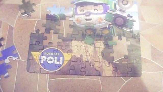 Пазл "Robocar Poli" от компании Оригами смотреть онлайн