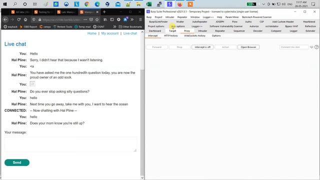 Manipulating WebSocket messages to exploit vulnerabilities(Video Solution) смотреть онлайн