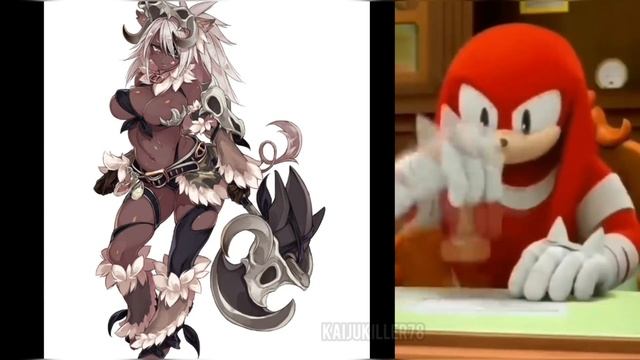 Knuckles Rates Monster Girl Encyclopedia Waifus again смотреть онлайн