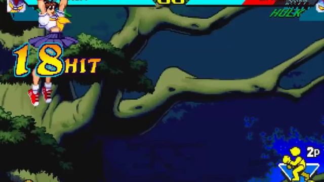 Marvel Super Heroes VS Street Fighter All Special Moves смотреть онлайн
