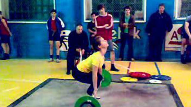 Цветкова Екатерина. Становая тяга 52,5 кг смотреть онлайн