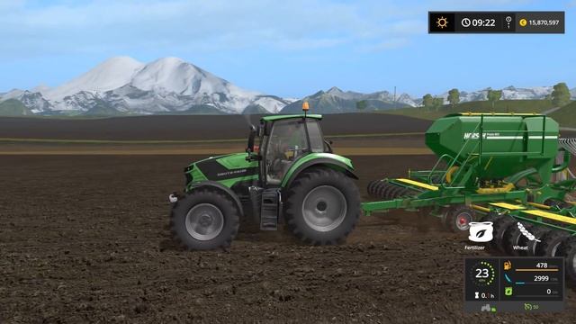 Farming Simulator 17 DEUTZ-FAHR 6 SERIES TTV TRACTOR смотреть онлайн