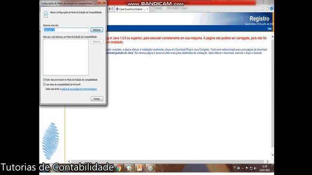 Como resolver o erro de java no conectividade social смотреть онлайн