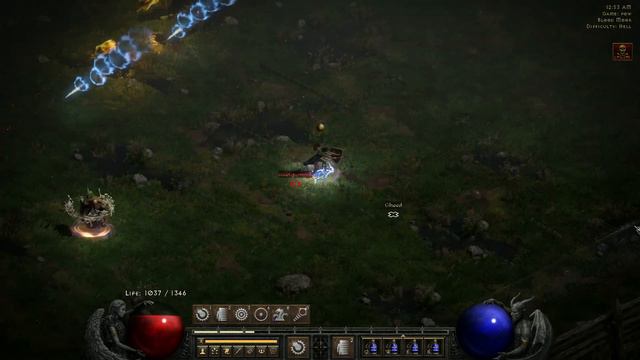 Diablo® II Resurrected Fireball 75% ES Sorc vs. Bone Necro!!! D2R: PVP Clip #12 смотреть онлайн