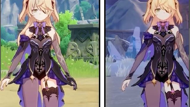 Mengulik perbedaan bentuk tubuh Fischl Honkai & Genshin Impact ( ͡° ͜ʖ ͡°) смотреть онлайн