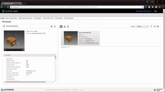Vault Web Viewer (Thin Client) смотреть онлайн