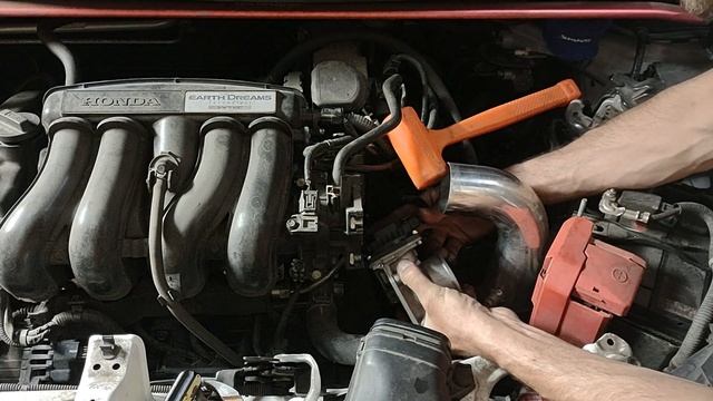 Honda Fit 2017 GK5 USDM Spoon Sports Throttle Body Install.