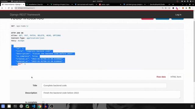 Django 4.0 and Vue TODO app tutorial (Part 3) || How to смотреть онлайн