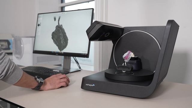 3Shape F8 Scanner: Triple Tray Impression & Die in Model in One Scanning смотреть онлайн
