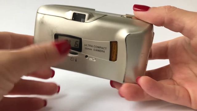 35mm film camera Olympus MJU 2 смотреть онлайн